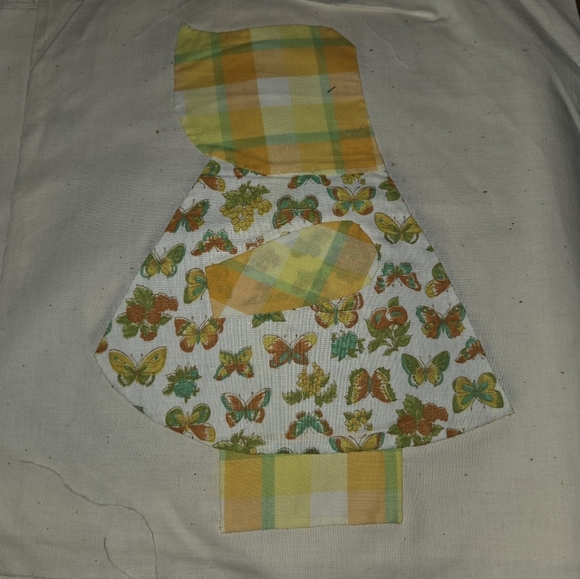 Vintage Sunbonnet Sue Quilt Squares Blocks Lot of 29 Varies Material - Picture 4 of 7